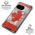 Canadian Flag Dark Wood Google Pixel 10 Clear Case